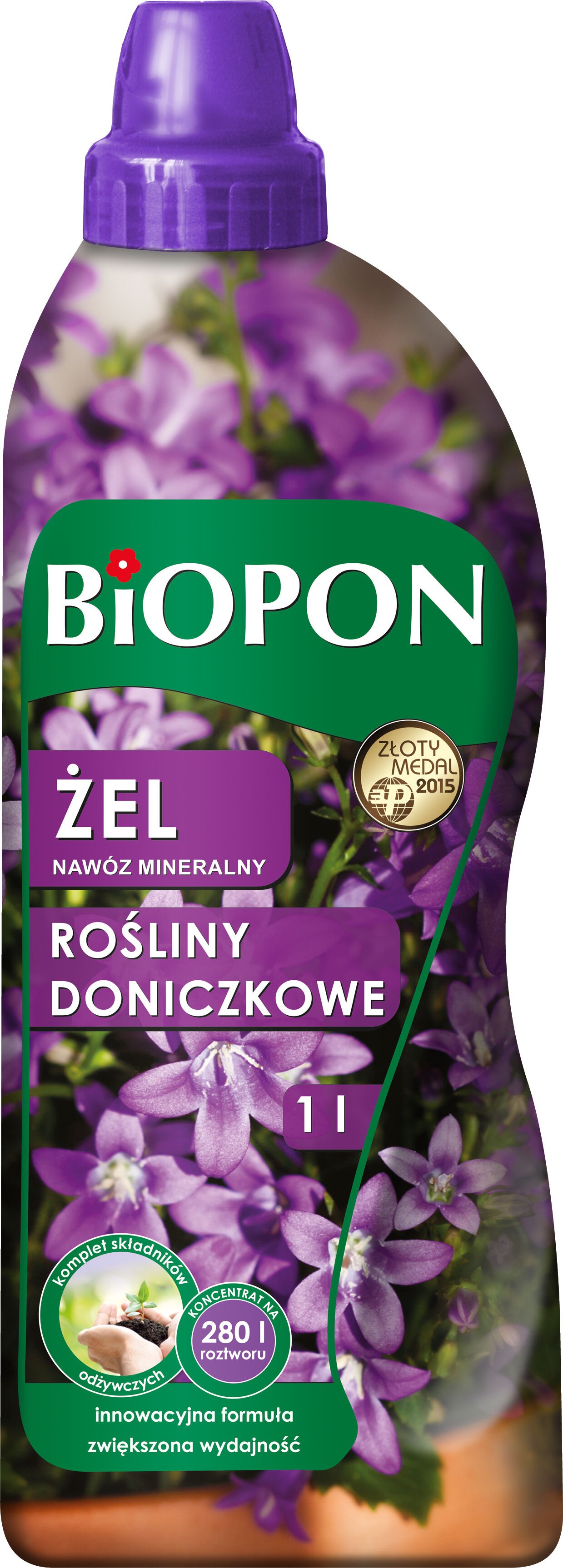 Nawóz mineralny Bopon ŻEL do roślin doniczkowych 1 l Bopon Bricomarche pl