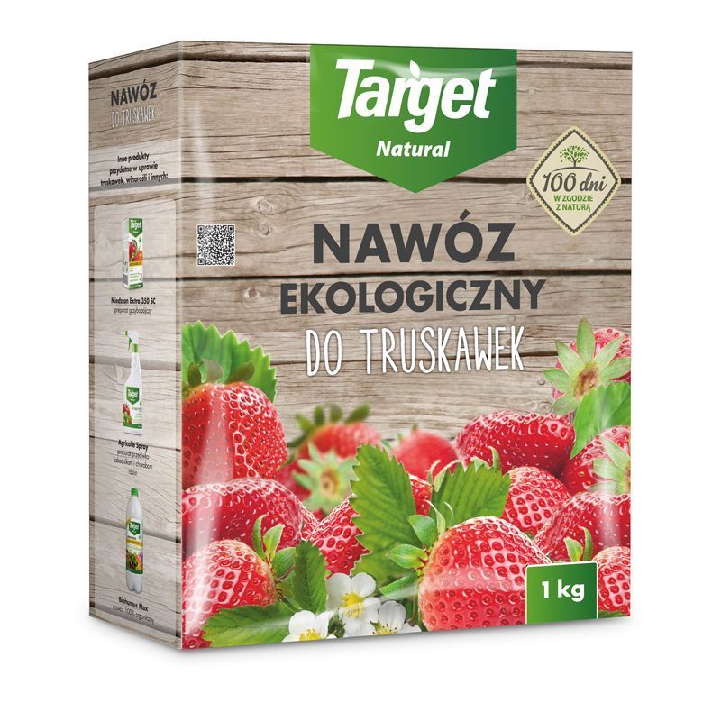 Nawóz ekologiczny do truskawek 100 dni 1 kg Target Bricomarche pl