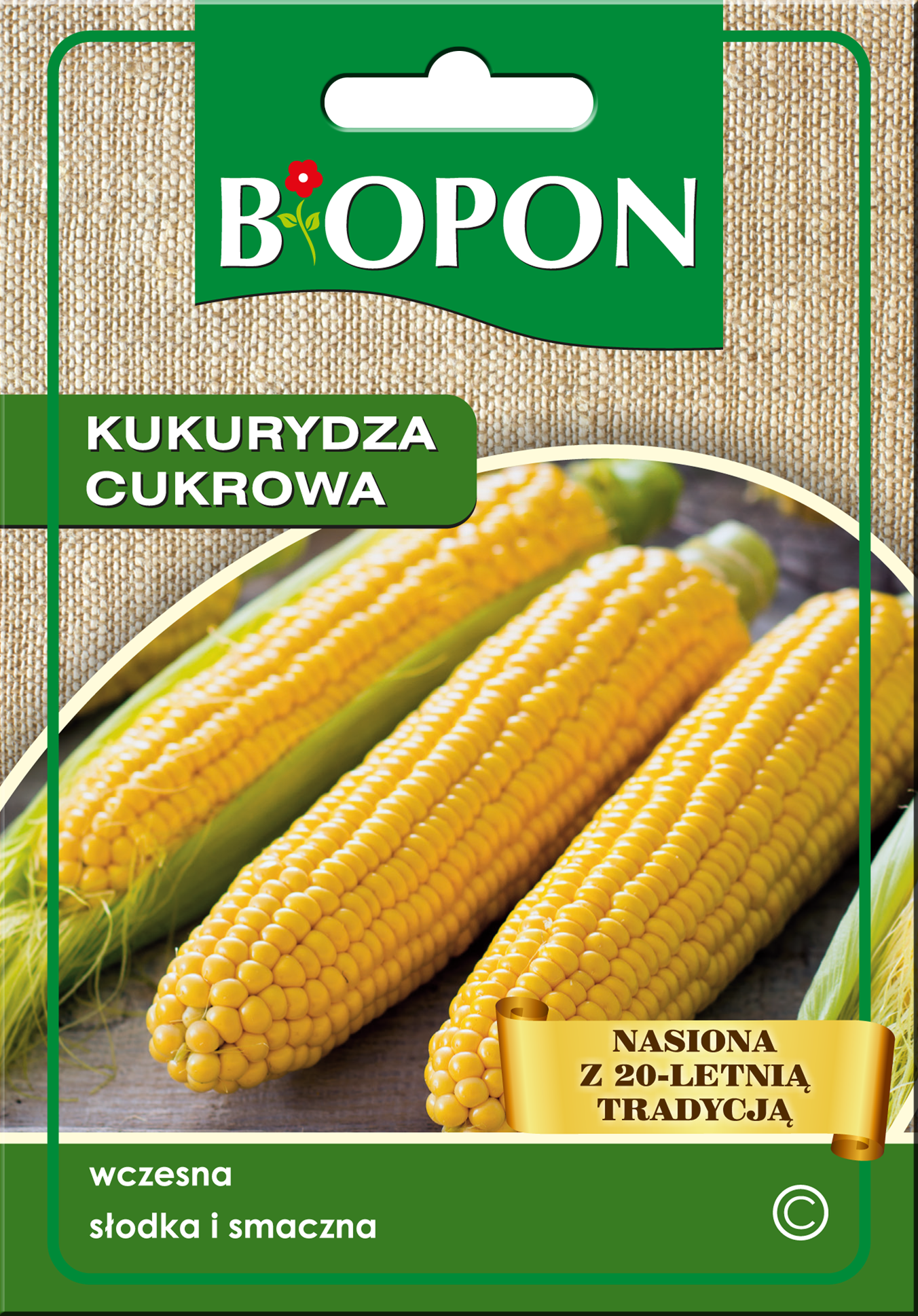 Nasiona Kukurydza Cukrowa 20 G BIOPON Bricomarche Pl