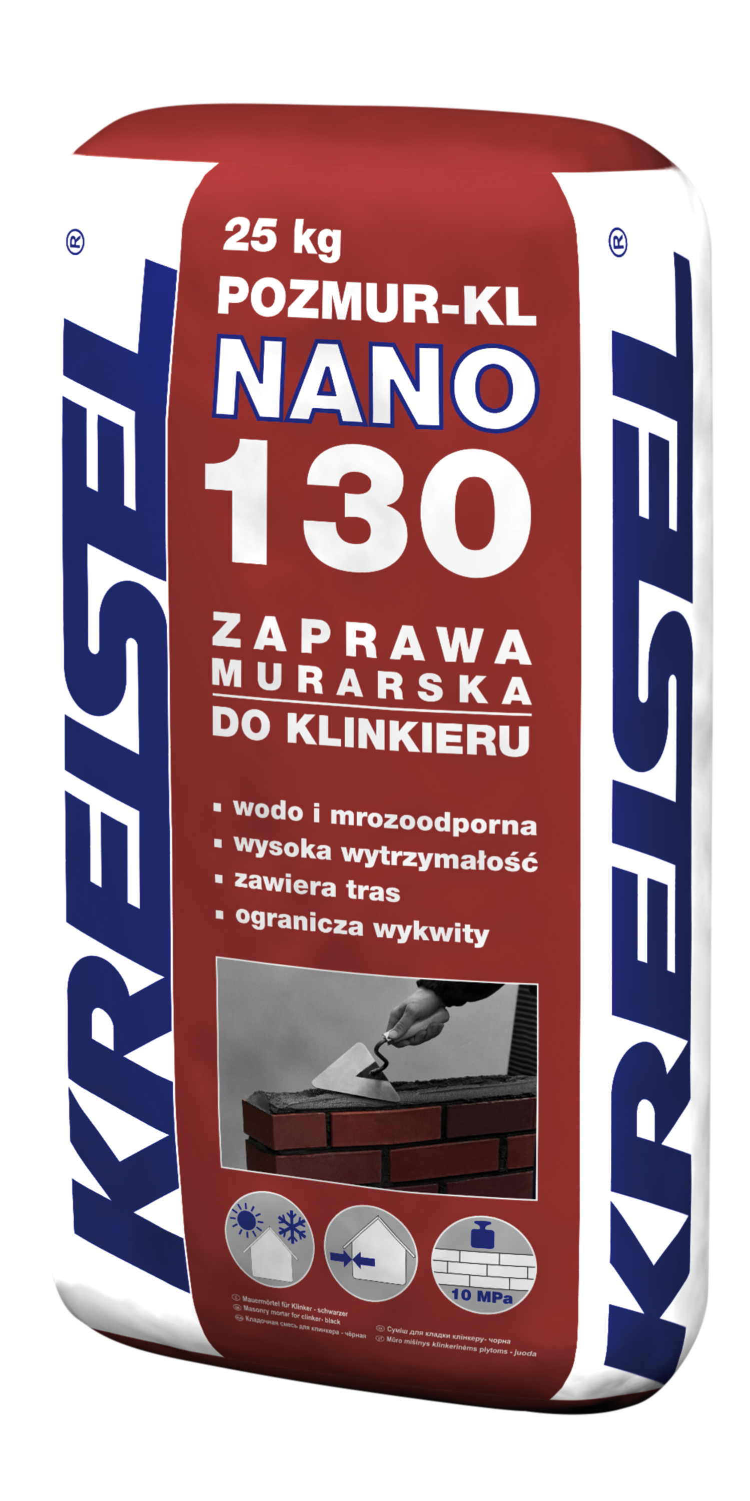 Zaprawa Murarska Pozmur Kl Nano Do Klinkieru Kg Szara Kreisel