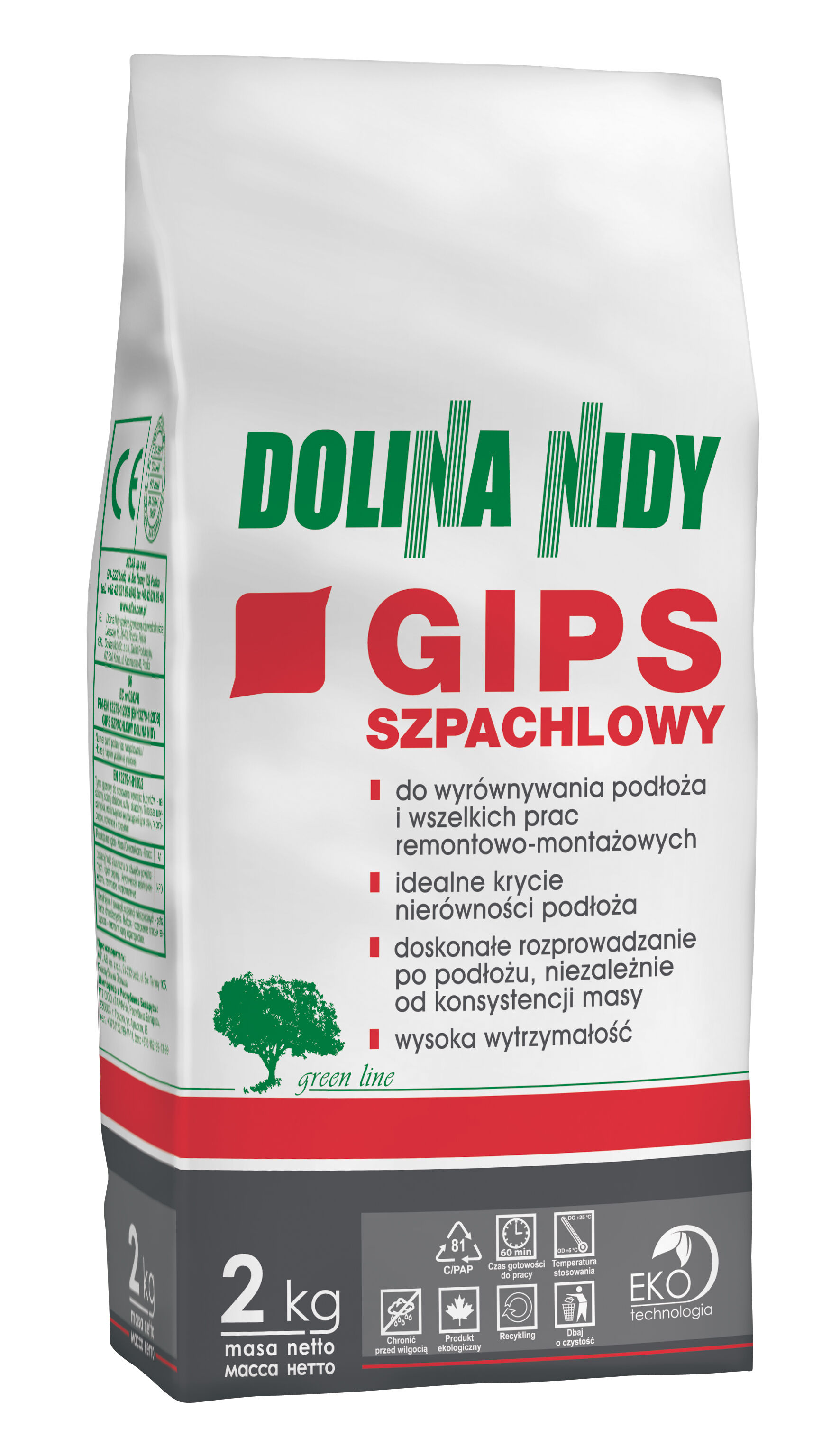 Gips Szpachlowy Dolina Nidy 2 Kg Bricomarche Pl