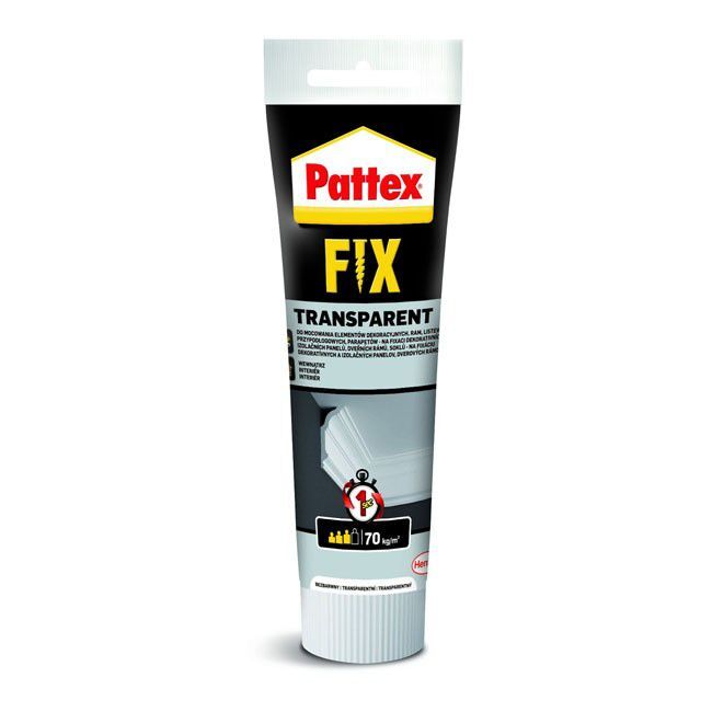 Klej Pattex FIX TRANSPARENT 200 G Bricomarche Pl