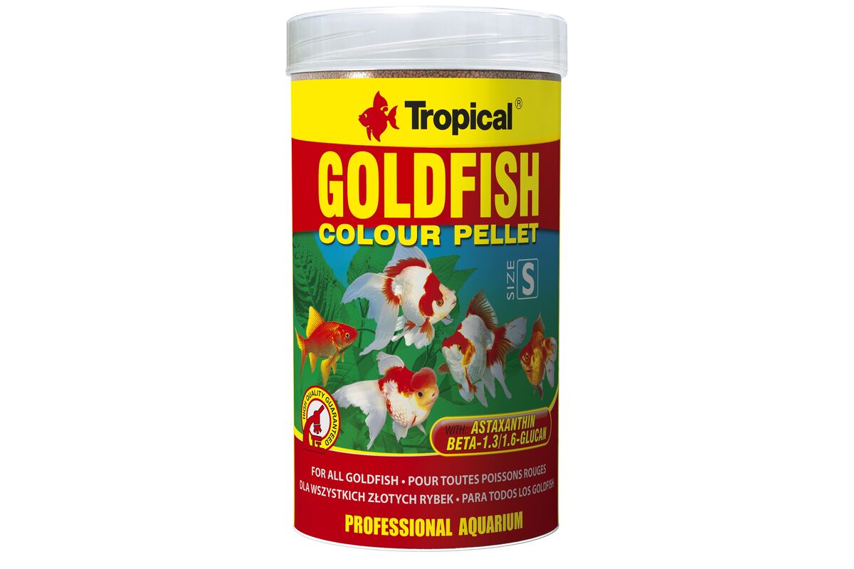 Granulat Dla Ryb Goldfish Colour Pellet Size S Ml G Tropical