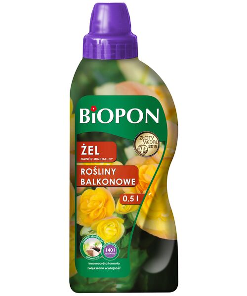 Nawóz mineralny Bopon ŻEL do roślin balkonowych 0 5 l Bopon