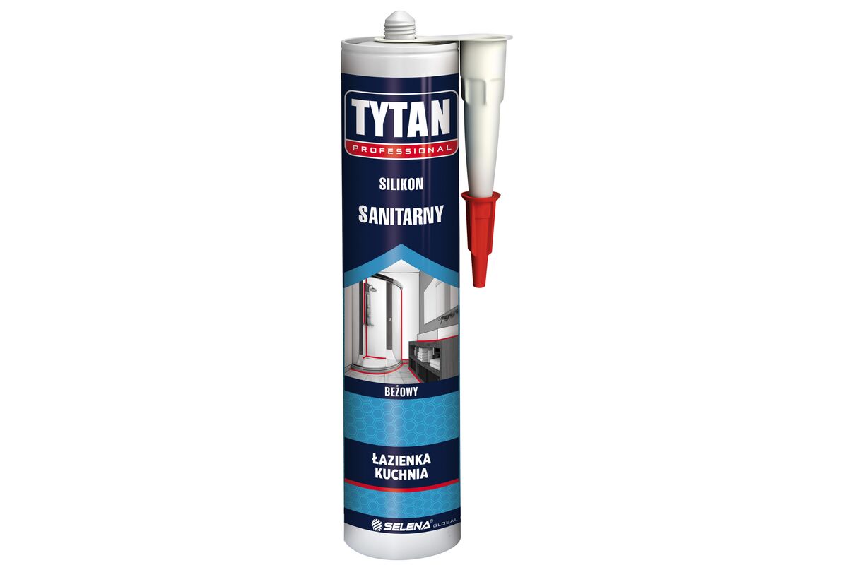 Silikon sanitarny TYTAN PROFESSIONAL beżowy 280 ml Bricomarche pl