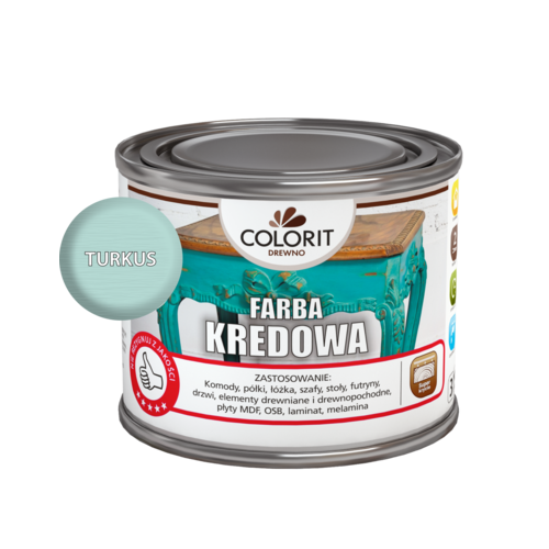 Farba Kredowa Turkus 375 Ml Bricomarche Pl