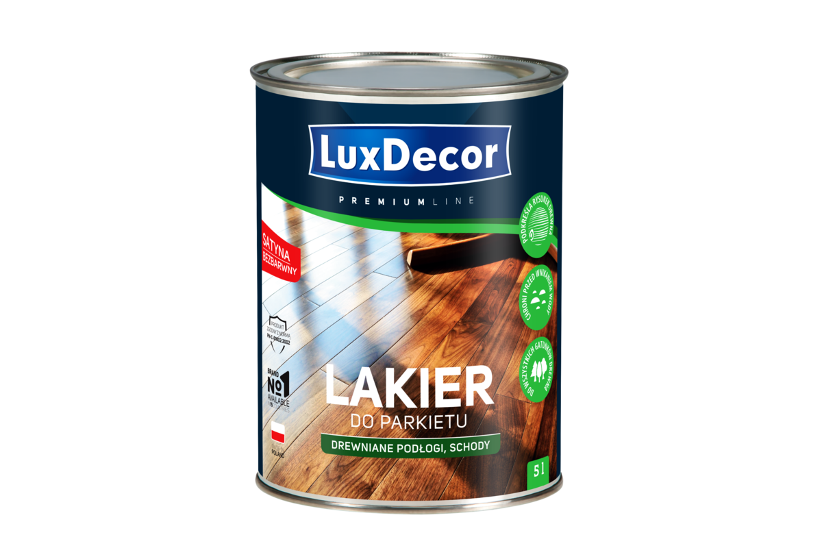 Lakier Do Parkietu Satyna 5 L LuxDecor Bricomarche Pl