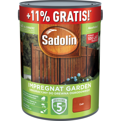 Impregnat Do Drewna Sadolin Garden Cedr 5 55 L Bricomarche Pl