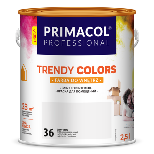 Farba Trendy Colors Jasny Szary L Primacol Professional