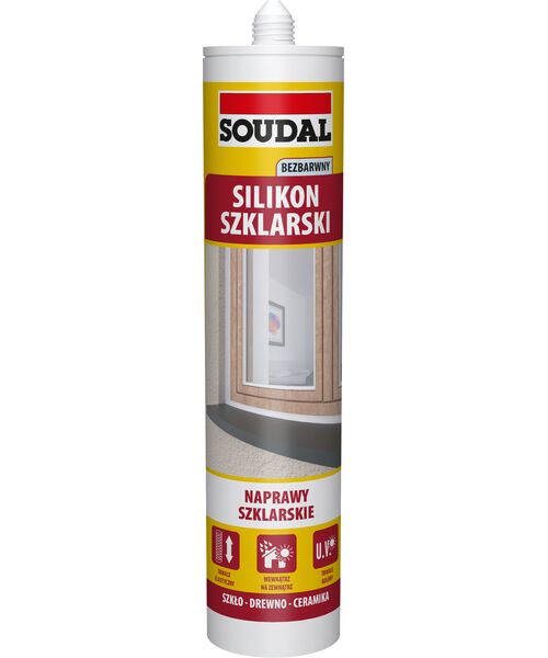 Silikon Szklarski Bezbarwny Ml Soudal Bricomarche Pl