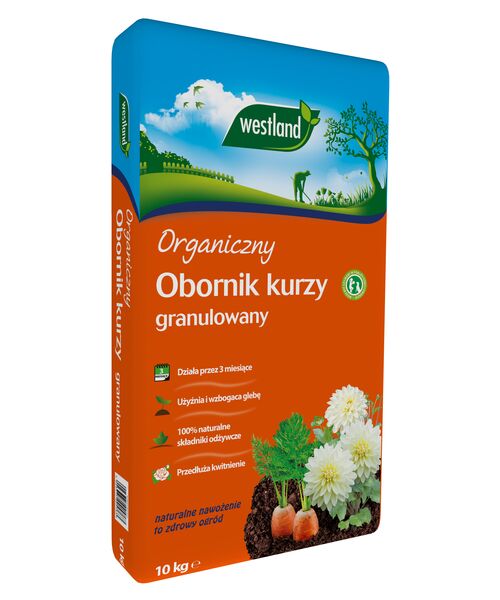 Nawóz organiczny Obornik kurzy 10 kg Westland Bricomarche pl