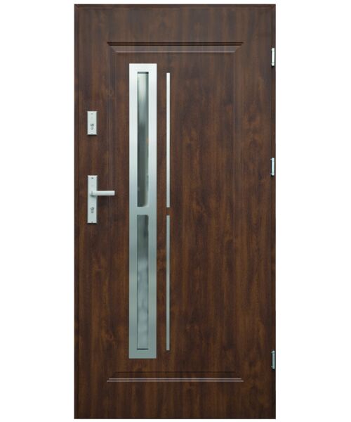 Drzwi Zewn Trzne Dual Orzech Cm Prawe Splendoor Bricomarche Pl