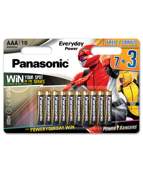 Zestaw Baterii Panasonic AAA LR03 7 3 Everyday Power Bricomarche Pl