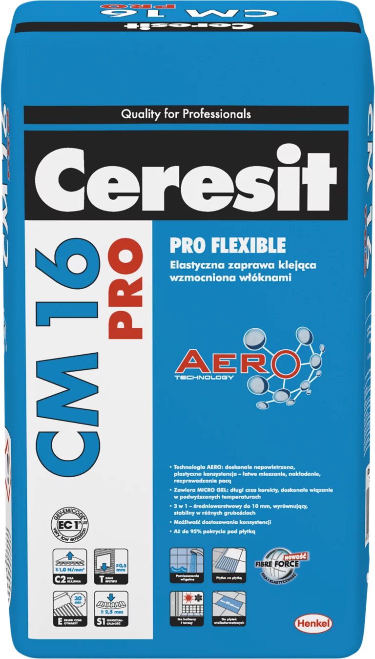 Wysokoelastyczny Klej Elowy Do P Ytek Aero C Tes Cm Pro Kg Ceresit Bricomarche Pl