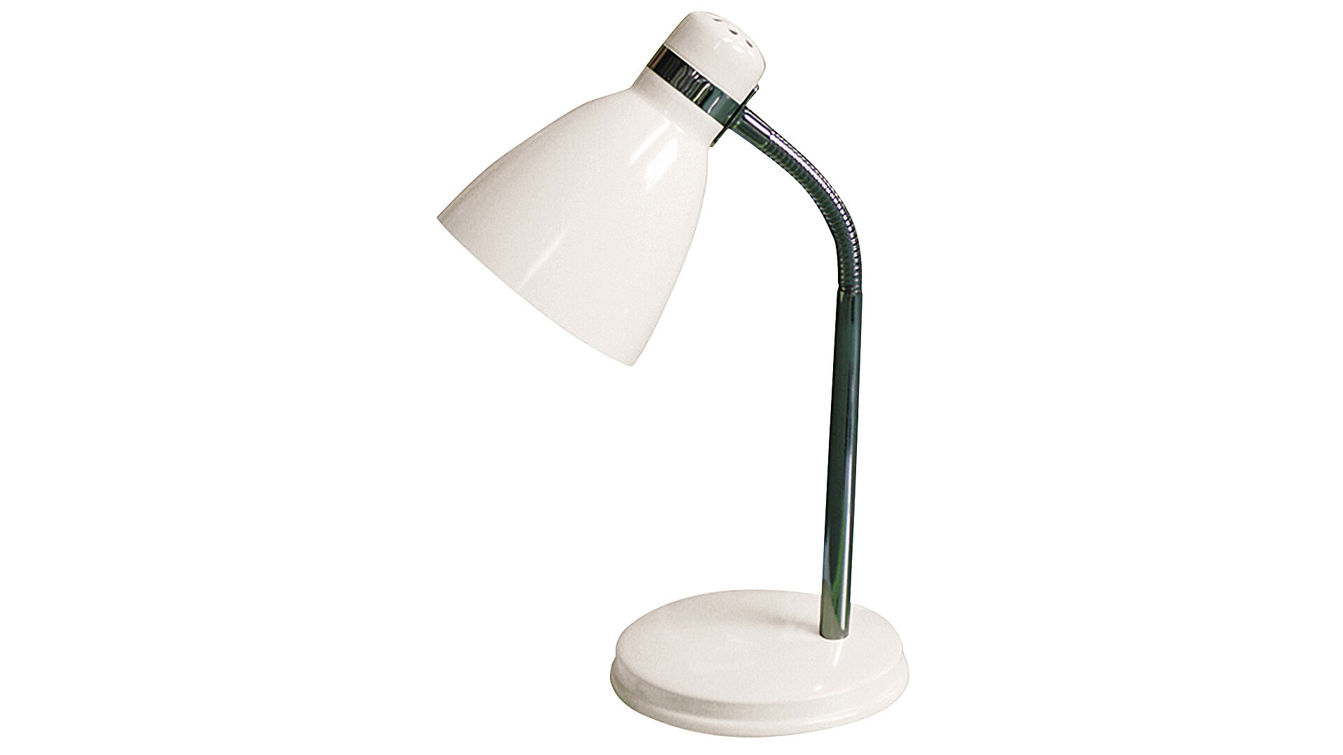 Lampka Biurkowa Patric E14 40w Biała - Bricomarche.pl