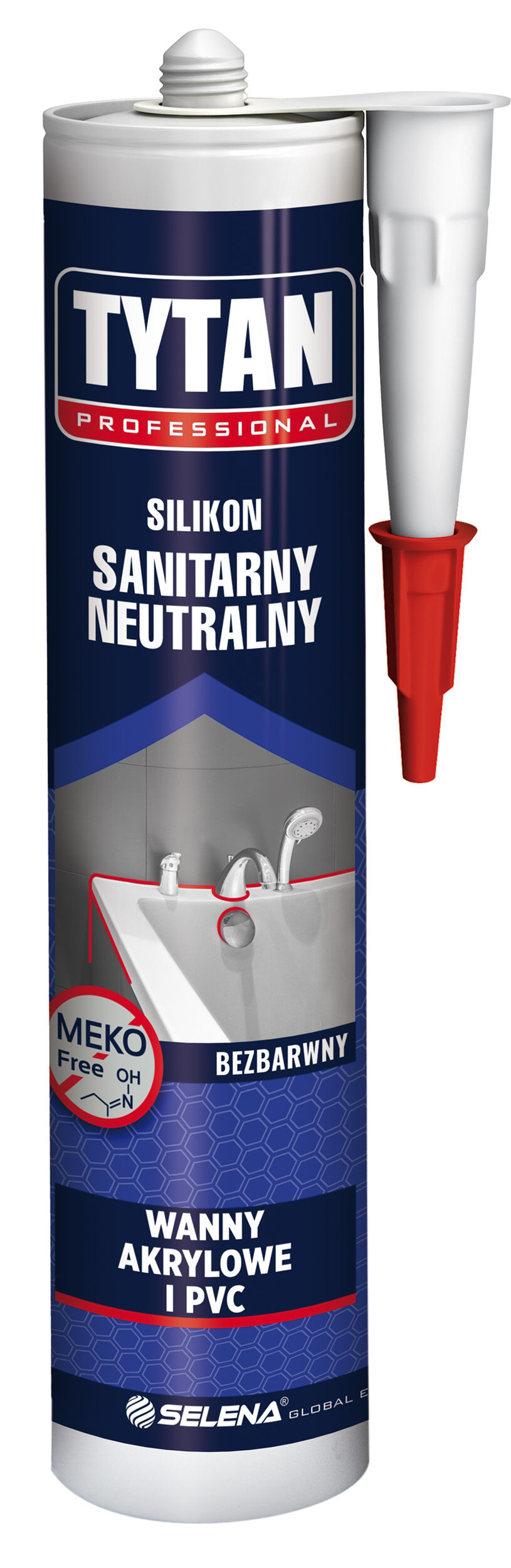 Silikon Neutralny Sanitarny Do Wanien TYTAN PROFESSIONAL Bezbarwny 280 ...