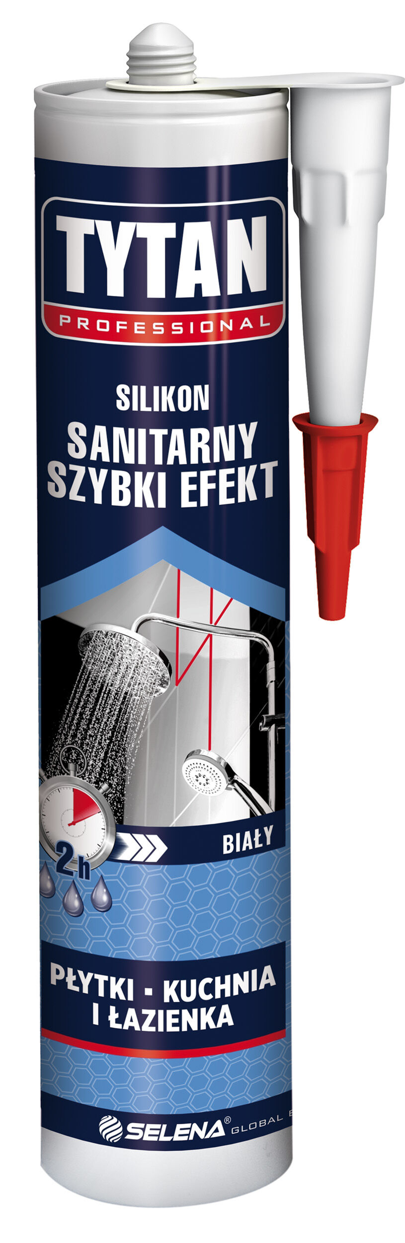 Silikon Sanitarny Szybki Efekt Biały 280 Ml TYTAN PROFESSIONAL ...