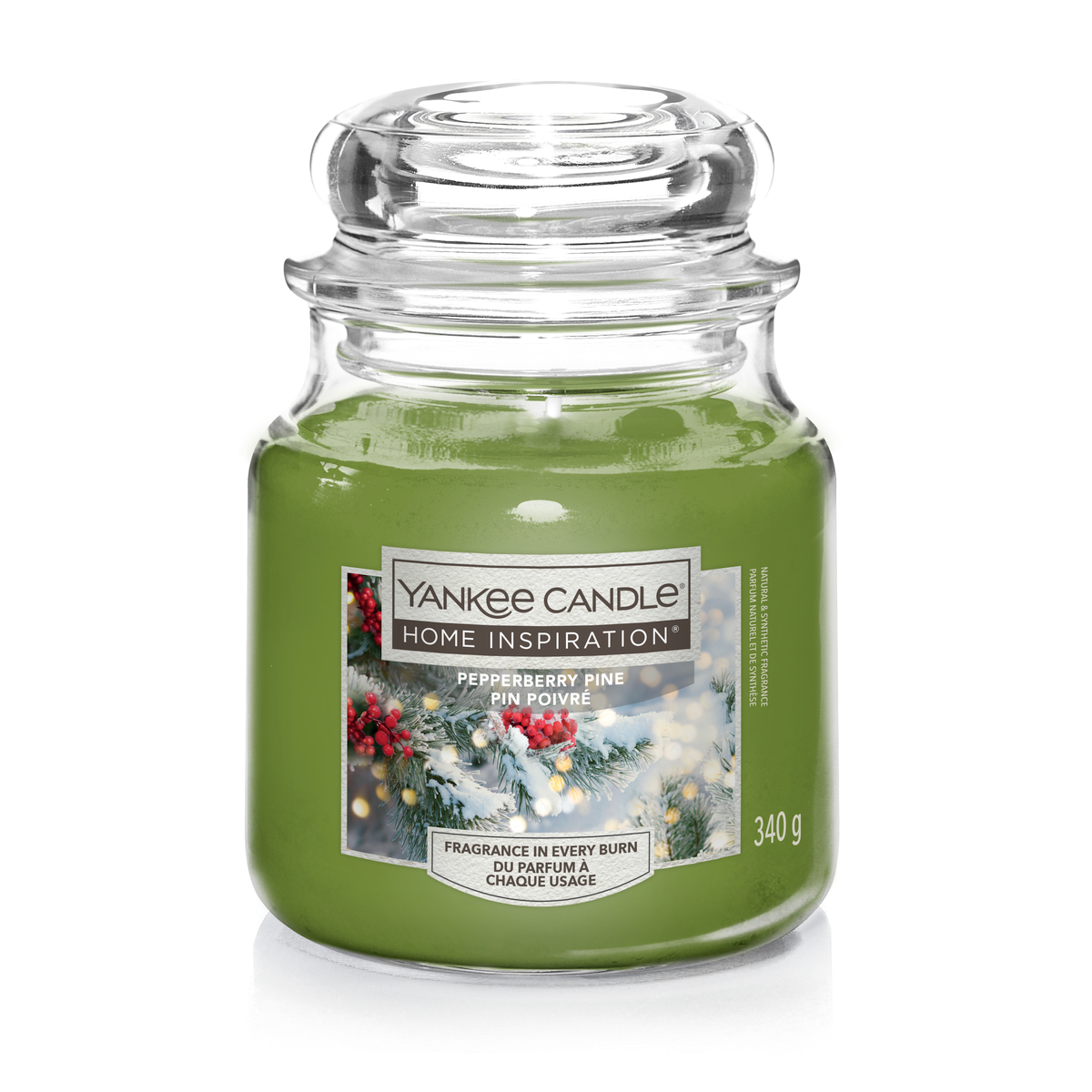 Świeca Yankee Candle Home Inspiration słoik średni Pepperberry Pine