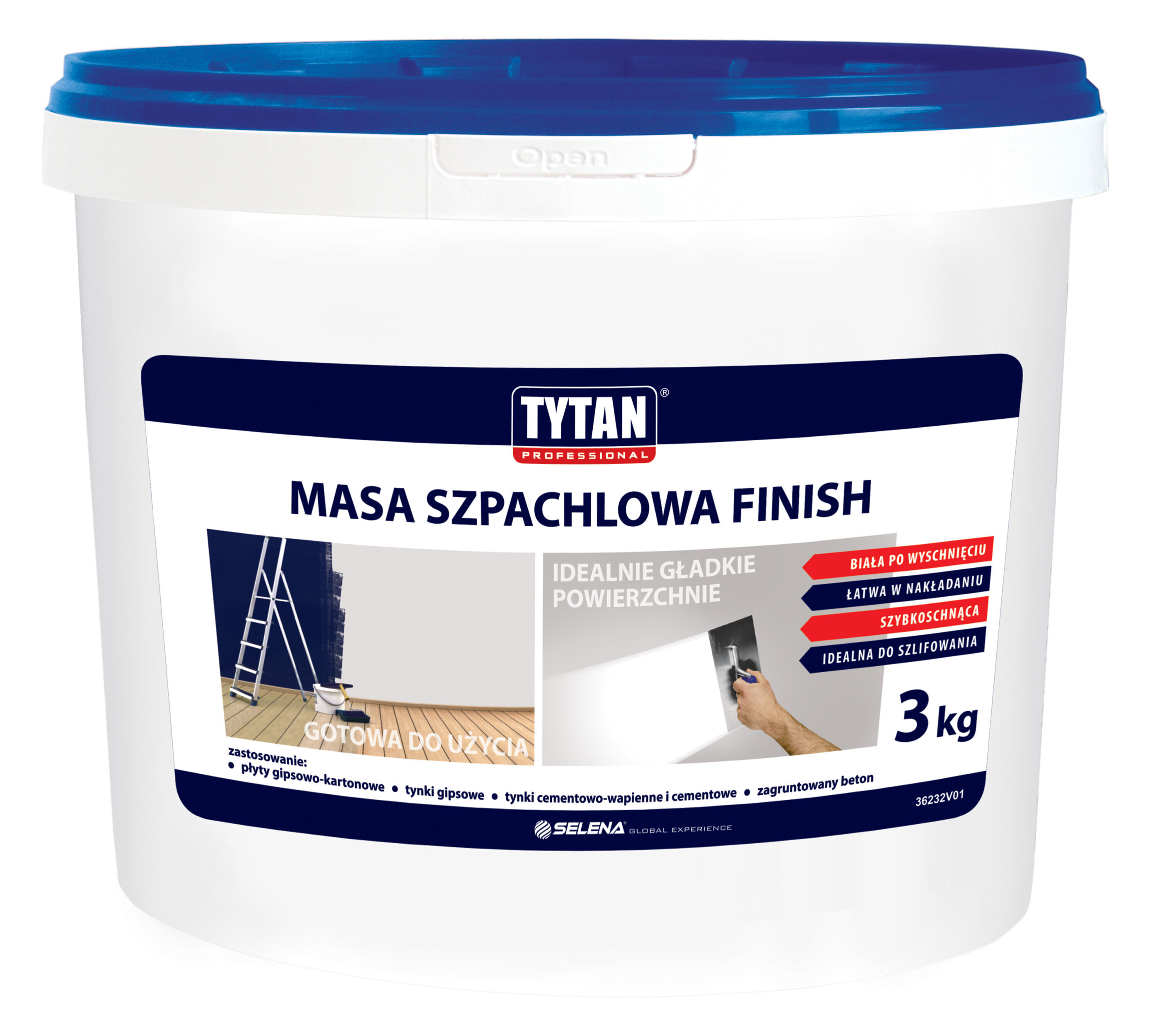 Gotowa Masa Szpachlowa Finish Akrylowa 3 Kg Tytan Professional Bricomarchepl 6711