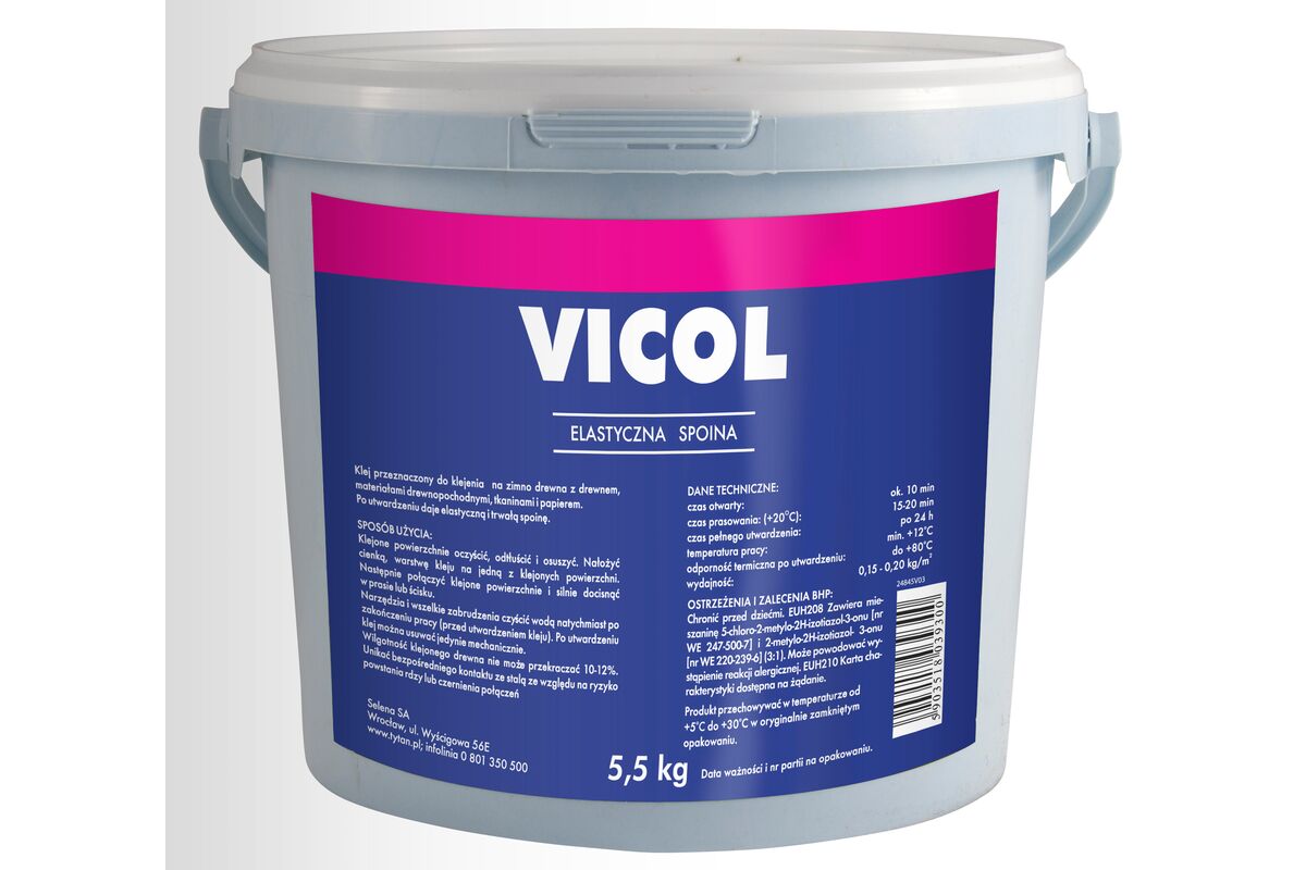 Klej Vicol 5 5 Kg Bricomarche Pl