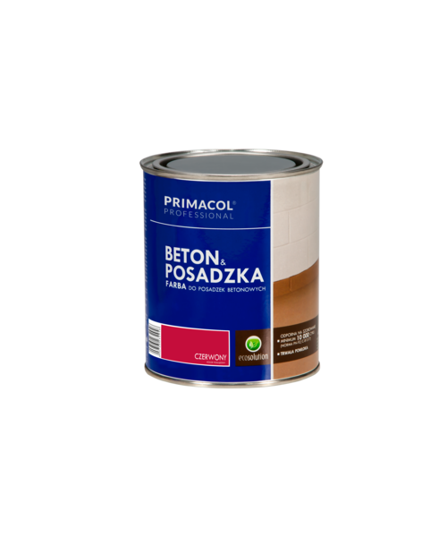 Farba Beton Posadzka Czerwony 075 L Primacol Professional Bricomarchepl 4212