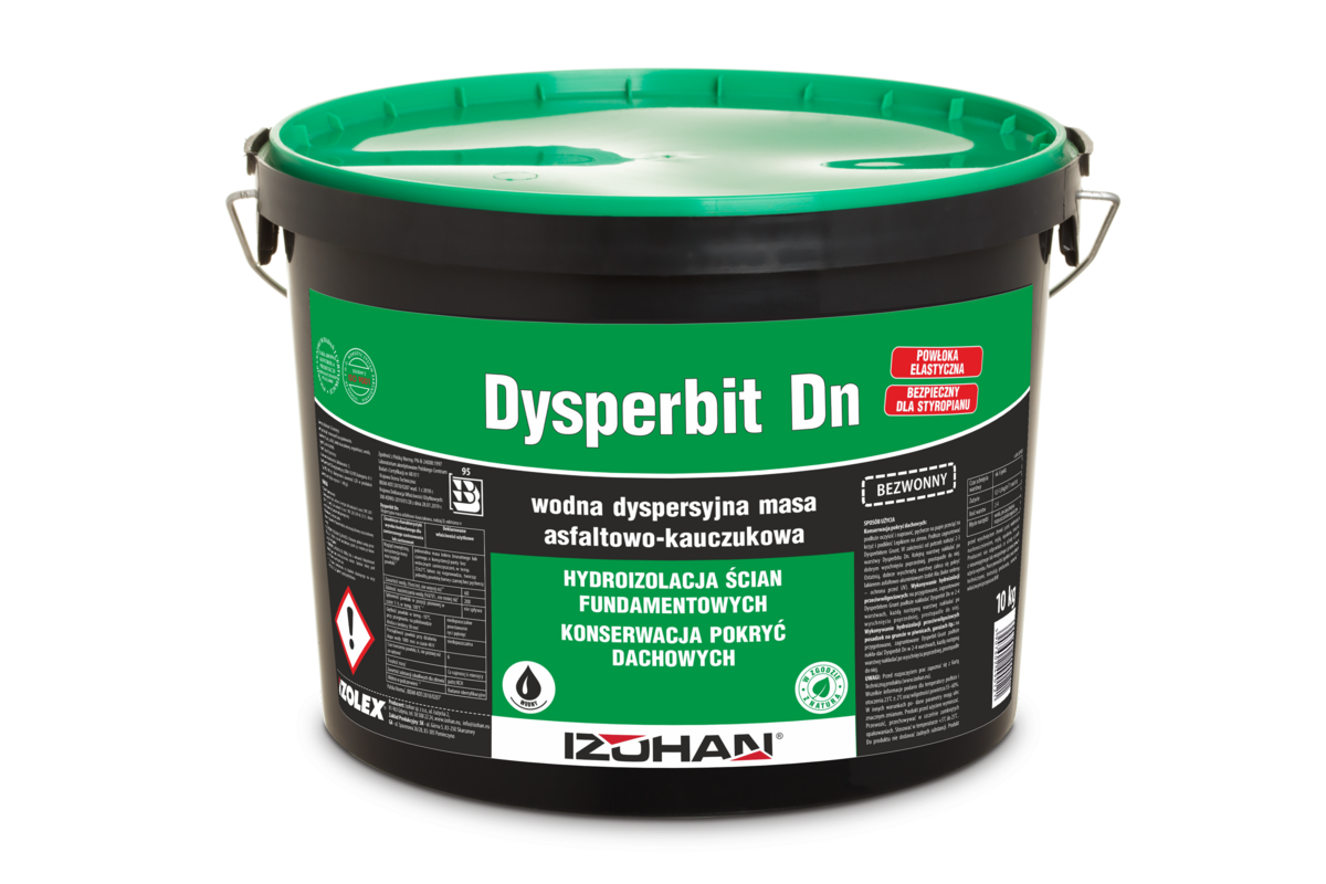 Masa Dyspersyjna Asfaltowo-kauczukowa Dysperbit DN 10 Kg Izolex ...