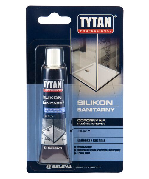 Silikon Sanitarny Biały 20 Ml TYTAN PROFESSIONAL - Bricomarche.pl