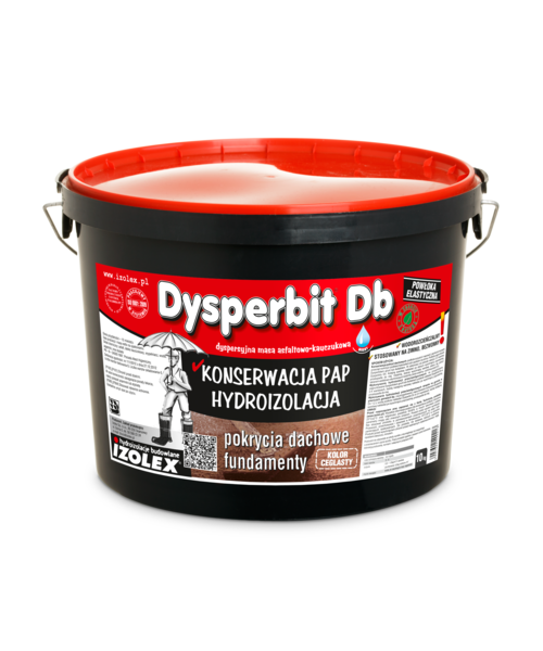 Masa Dyspersyjna Asfaltowo-kauczukowa Dysperbit DB 10 Kg Izolex ...