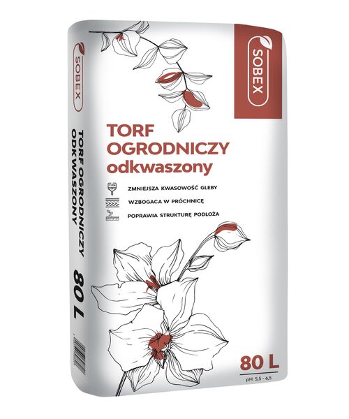 Torf ogrodniczy odkwaszony 80 l Sobex - Bricomarche.pl