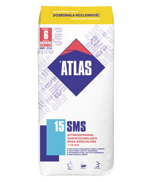 Szybkosprawna Samopoziomująca Masa Szpachlowa SMS 15 25 Kg Atlas ...