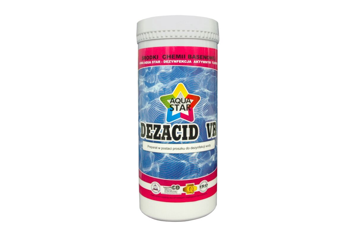 Preparat do dezynfekcji wody basenowej i pitnej, Dezacid VR, 0,1 kg