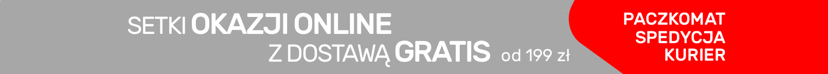 Darmowa dostawa na Okazje online Darmowa dostawa na Okazje online