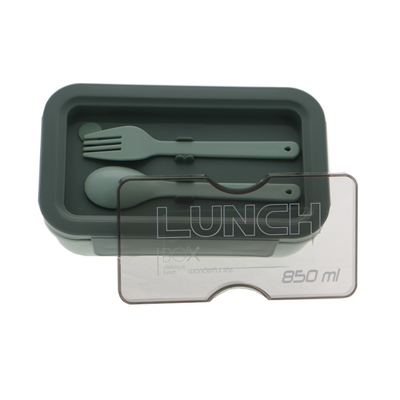 Lunchbox Cosimo 0,85 l 19,5 x 12 x 7 cm zielony