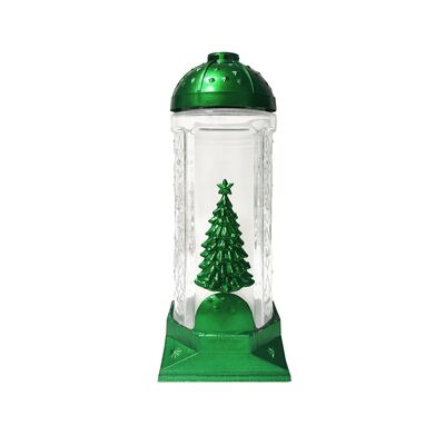 Znicz szklany Avinion MIDI Xmas 31,5 cm zielony