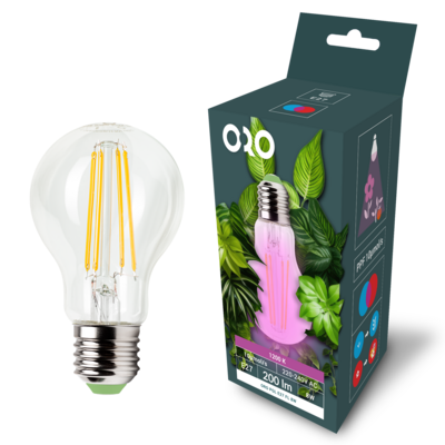 Żarówka LED do uprawy roślin ORO PGL E27 FL 8W