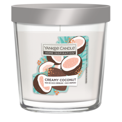 Świeca w szkle Yankee Candle Home Inspiration Creamy Coconut