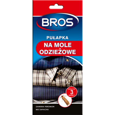 Pułapka feromonowa na mole odzieżowe BROS