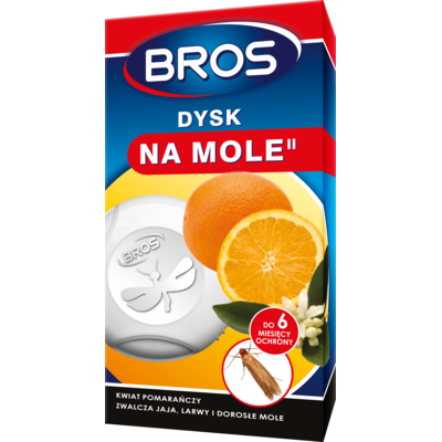 Dysk na mole kwiat pomarańczy BROS