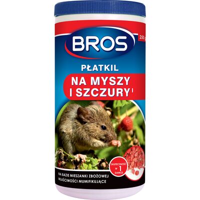 Płatki na myszy i szczury 250 g BROS