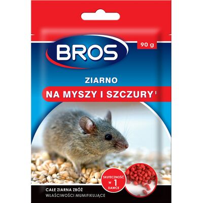 Ziarno na myszy i szczury 90 g BROS