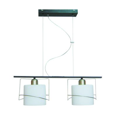 Lampa wisząca 2 - płomienna 2-MALTA2 x L CH SZ 1,95 kg 65 x 70 cm 2 x E27 PROGRES