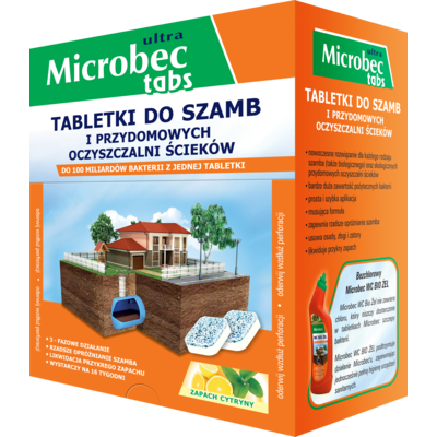 Tabletka do szamb Microbec ultra Bros