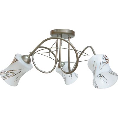 Lampa wisząca 3 - płomienna 3-PORTOS SZ 1,40 kg, 48 x 30 cm, 3 x E27 PROGRES