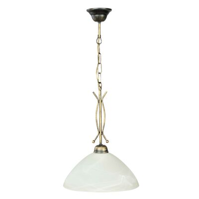 Lampa wisząca 1 - płomienna 1-021 MRC 1,42 kg 35 x 60 cm 1 x E27 PROGRES