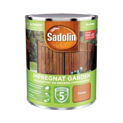 Impregnat Dekoracyjny do drewna ogrodowego Garden Piniowy 0,7 l Sadolin