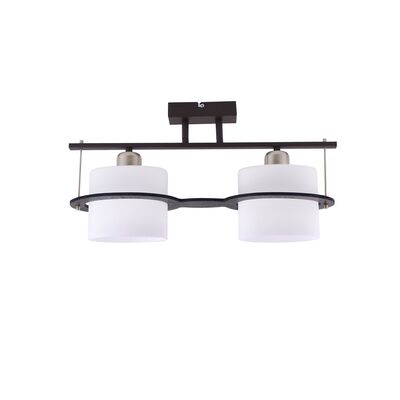 Lampa wisząca 2 - płomienna 2-ERO BR SZ WENGE 1,85 kg 55 x 28 cm 3 x E27 Progres