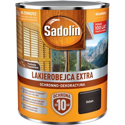 Lakierobejca Ochronno-Dekoracyjna Extra Heban 0,75 l Sadolin