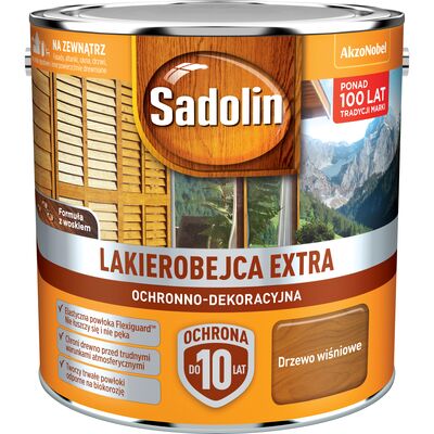 Lakierobejca Ochronno-Dekoracyjna Extra Drzewo Wiśniowe 2,5 l Sadolin