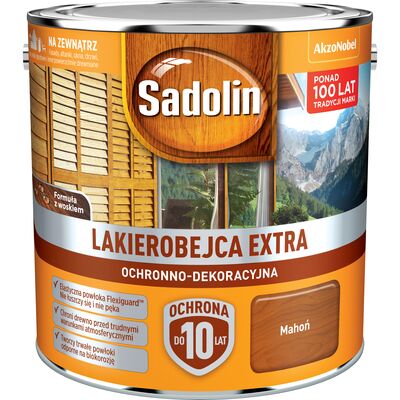 Lakierobejca Ochronno-Dekoracyjna Extra Mahoń 2,5 l Sadolin