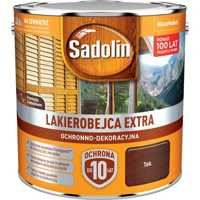 Lakierobejca Ochronno-Dekoracyjna Extra Tek 2,5 l Sadolin